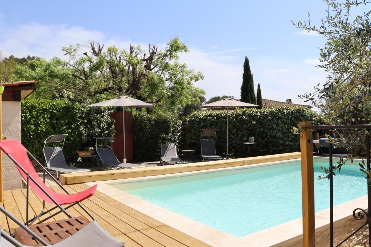Gite Lapaz/Jacuzzi Prive/Piscine Draguignan Kültér fotó