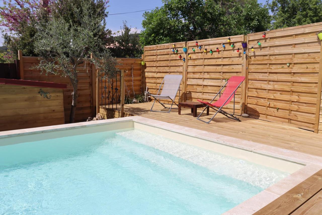 Gite Lapaz/Jacuzzi Prive/Piscine Draguignan Kültér fotó